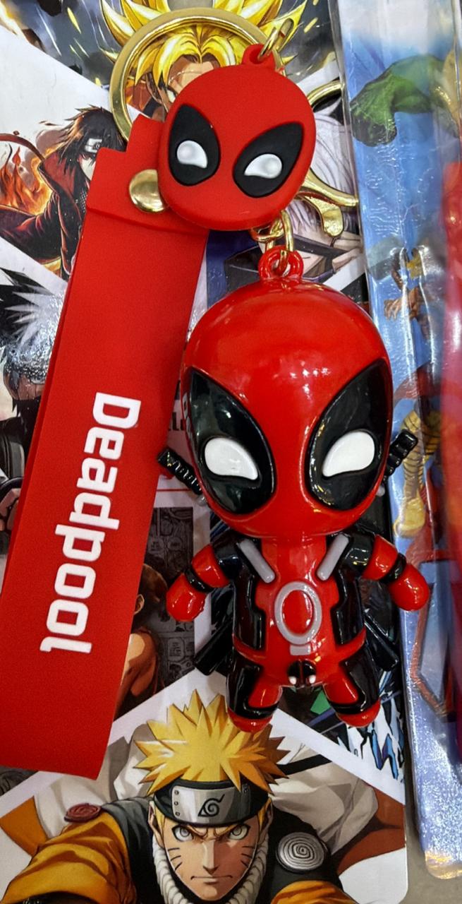 DEADPOOL POLISHED KEYCHAIN
