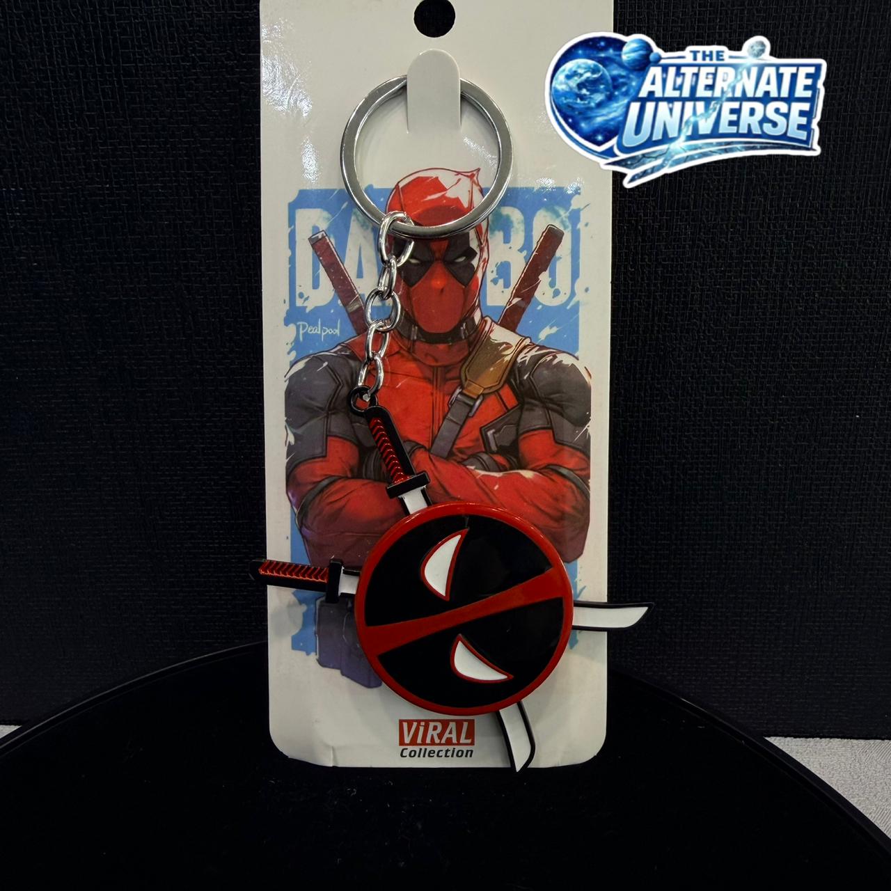 DEADPOOL SPINNING KEYCHAIN