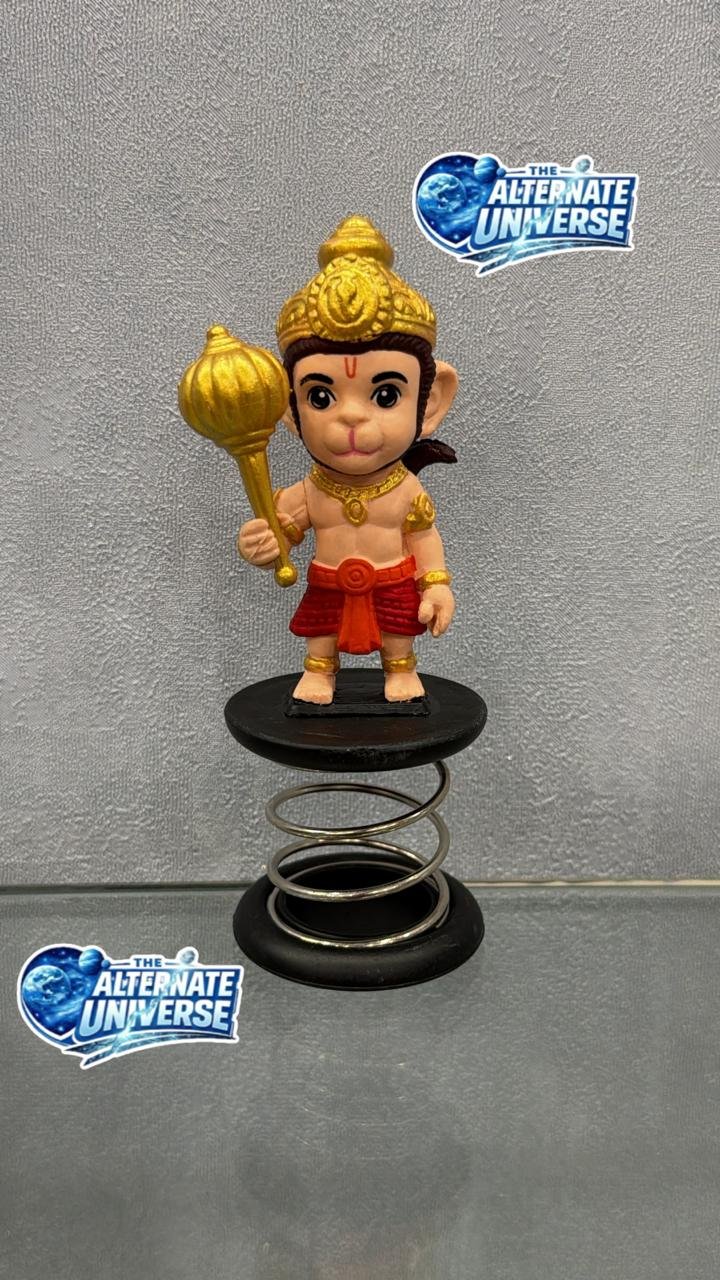 HANUMANJI COLOURED CAR SPRING