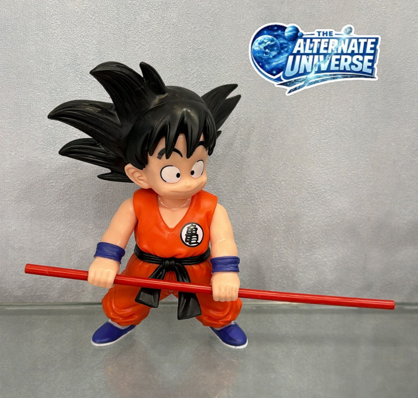 KID GOKU WITH STICK 15cm - Image 2