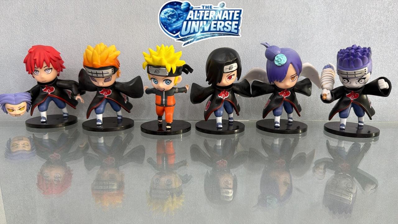 RUNNING NARUTO SET OF 6
