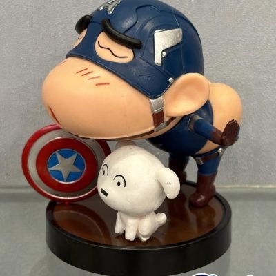 SHINCHAN CAPTAIN AMERICA COSPLAY