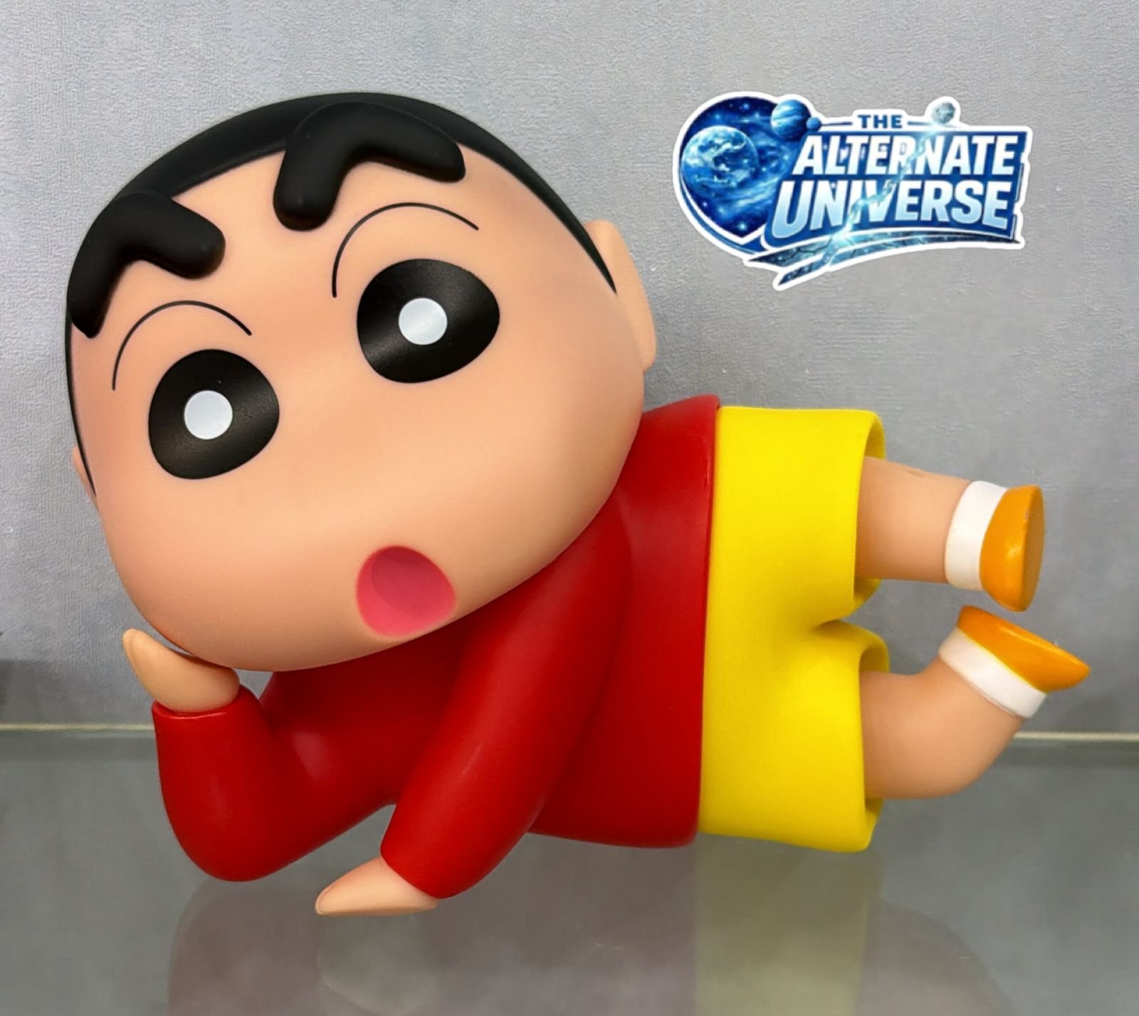 SHINCHAN RED LAYING DOWN FIGURE