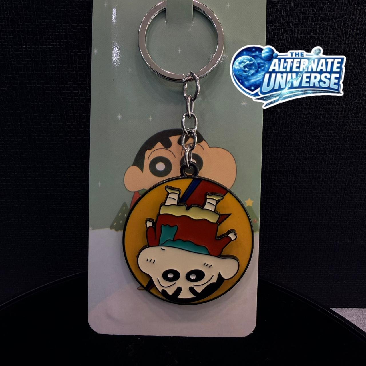 SHINCHAN SPINNING KEYCHAIN