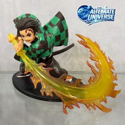 TANJIRO FIRE SWORD FIGURE - 18CM