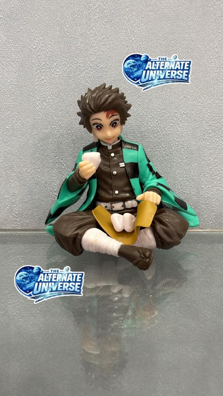 TANJIRO RICEBALL EATING FIGURE - Image 2