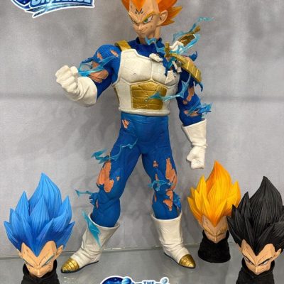 VEGETA 4 HEAD PREMIUM LARGE FIGURE 47cm WITH 4 HEADS