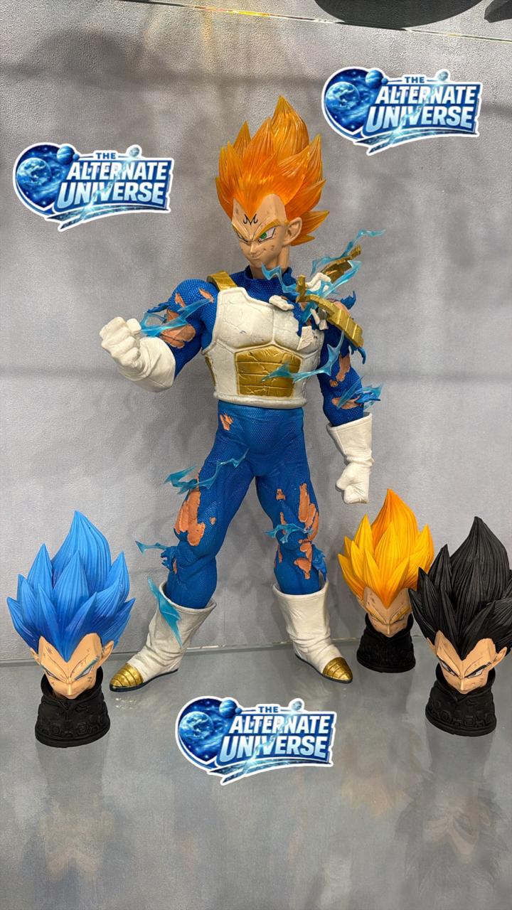 VEGETA 4 HEAD PREMIUM LARGE FIGURE 47cm WITH 4 HEADS