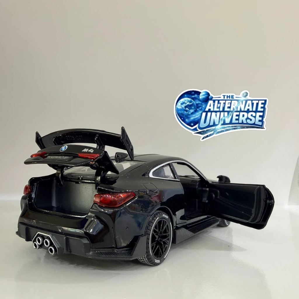 BMW M4 BLACK 1:32 DIE-CAST - Image 4