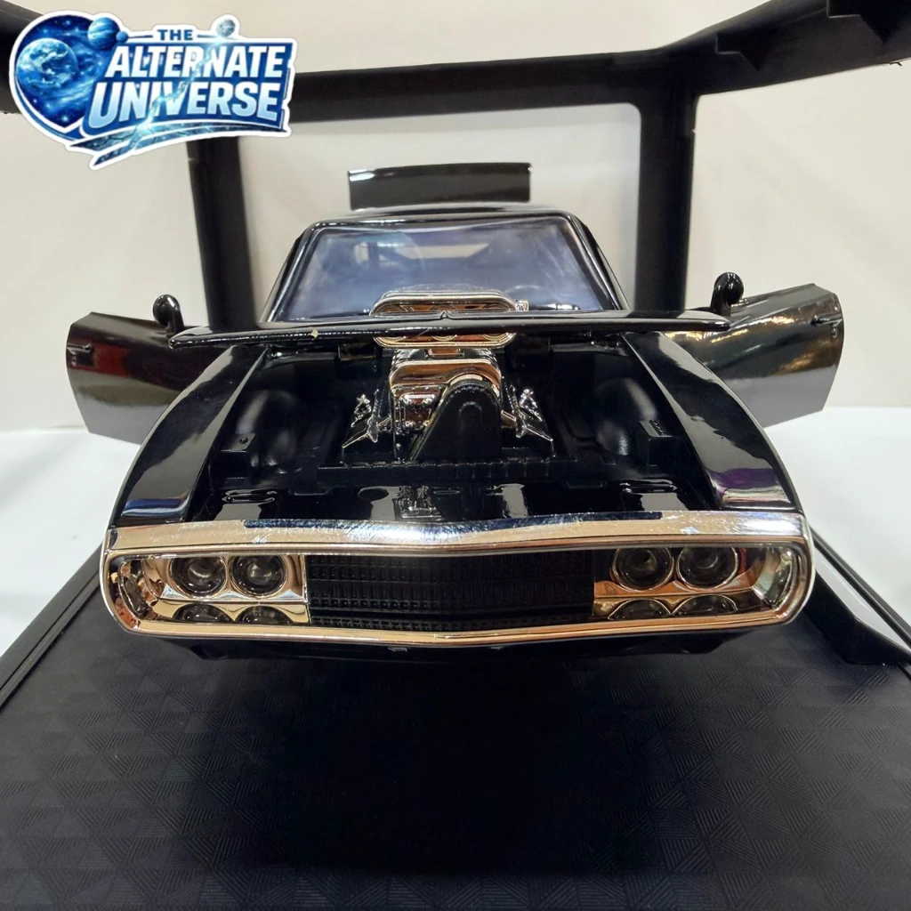 Fast & Furious 1:24 scale black Dodge Charger RT - Image 5