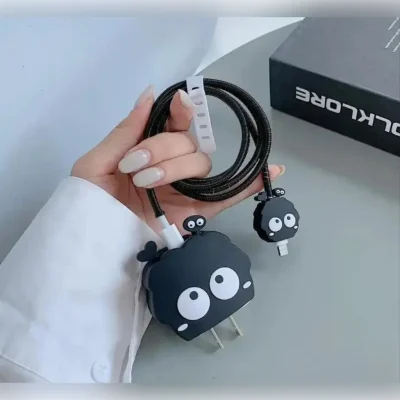 Black Monster Charger Cover