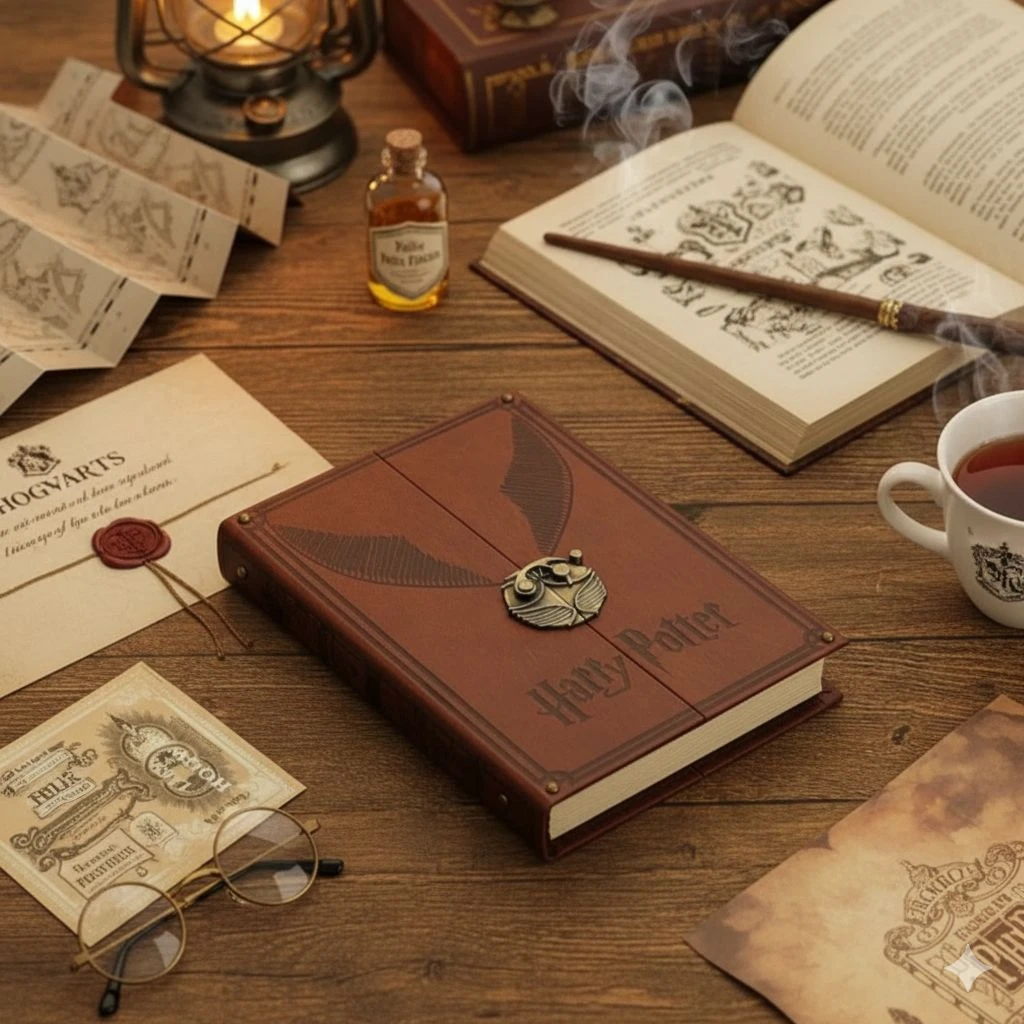 Harry Potter SNITCH Locked Diary