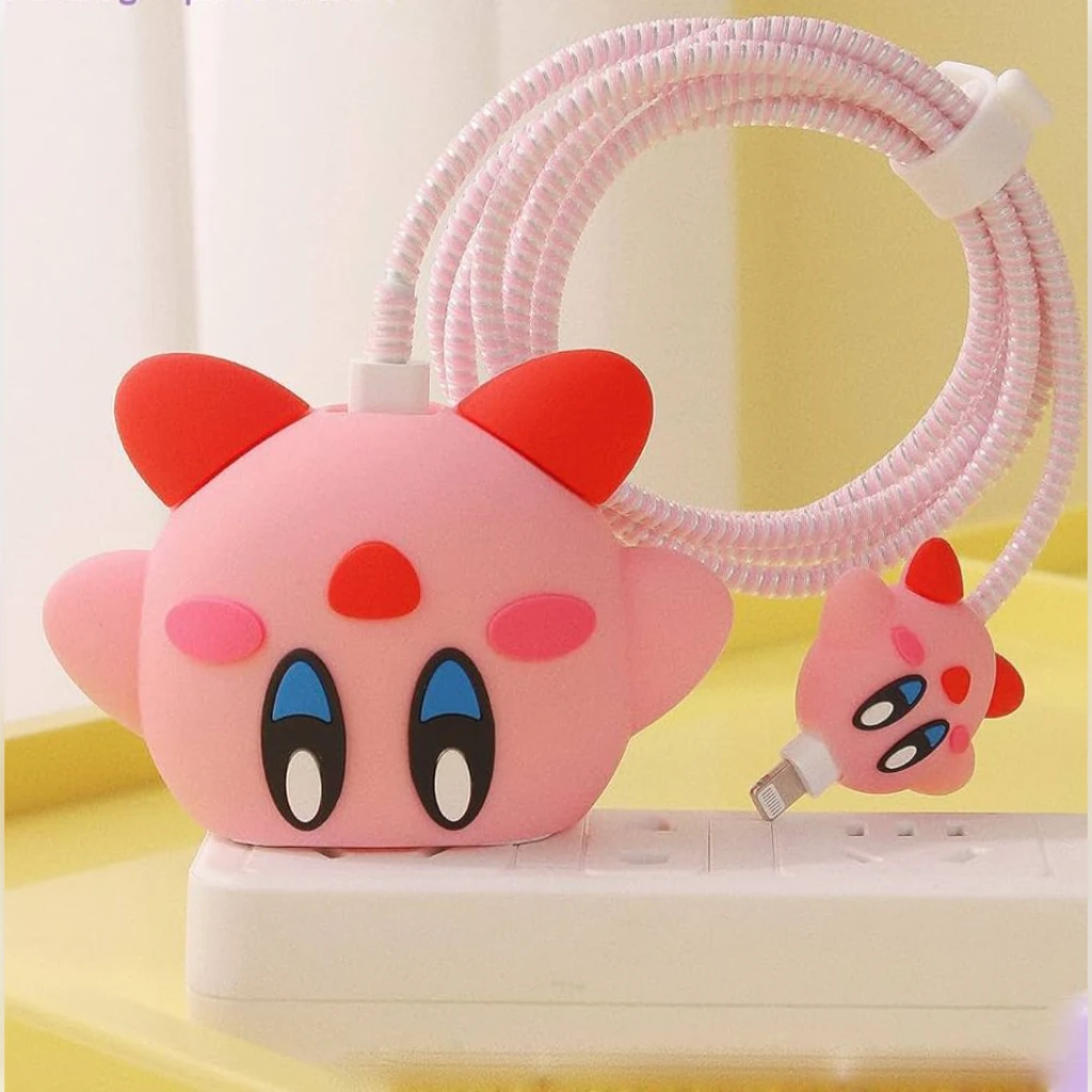 Kirby Pink Charging Cover