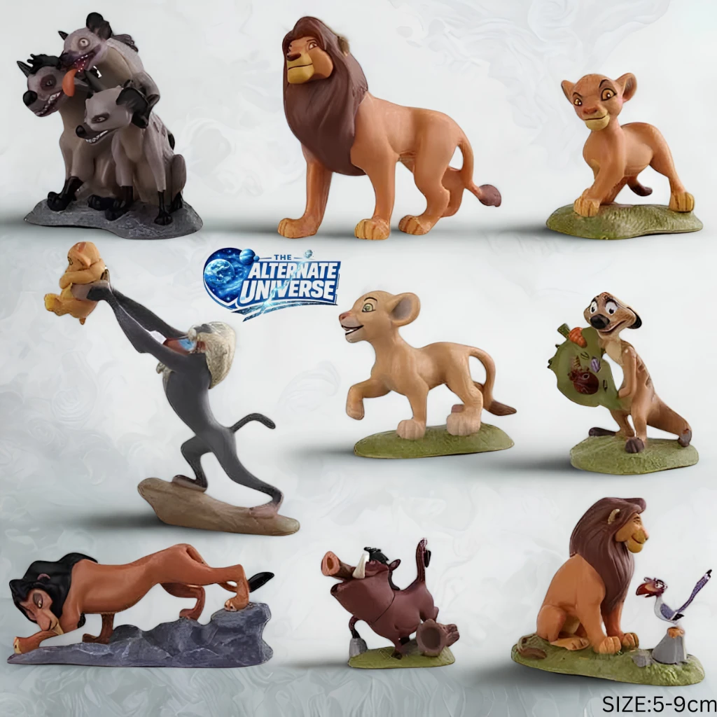 Lion king set of 9 Figures
