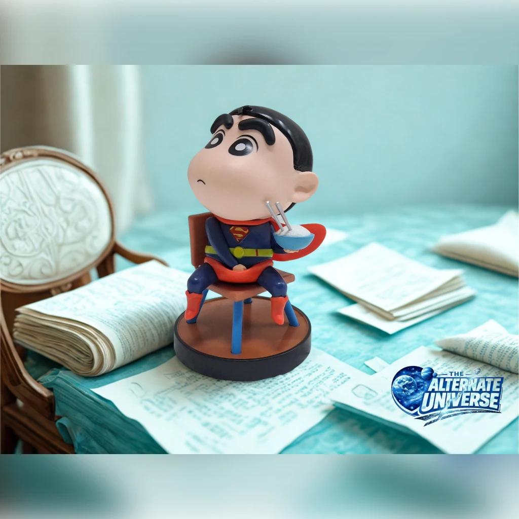 SHINCHAN SUPERMAN COSPLAY