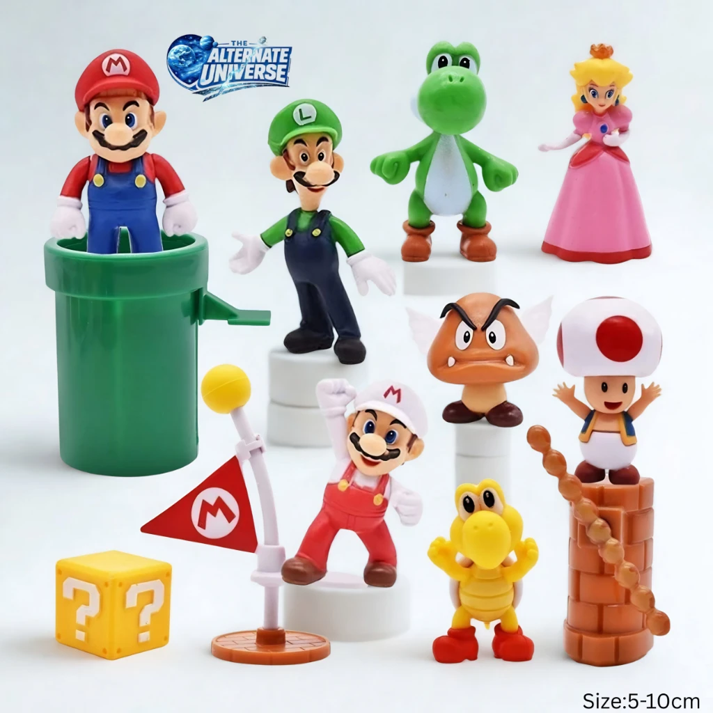 Super mario set of 10