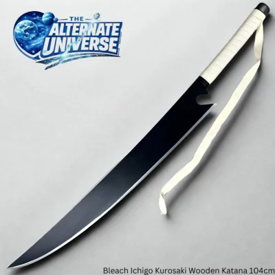 Bleach Ichigo Kurosaki Wooden Katana 104cm