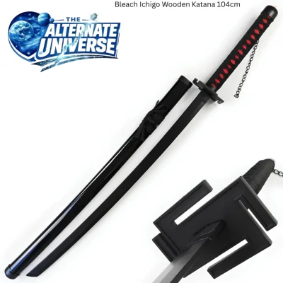 Bleach Ichigo Wooden Katana 104cm