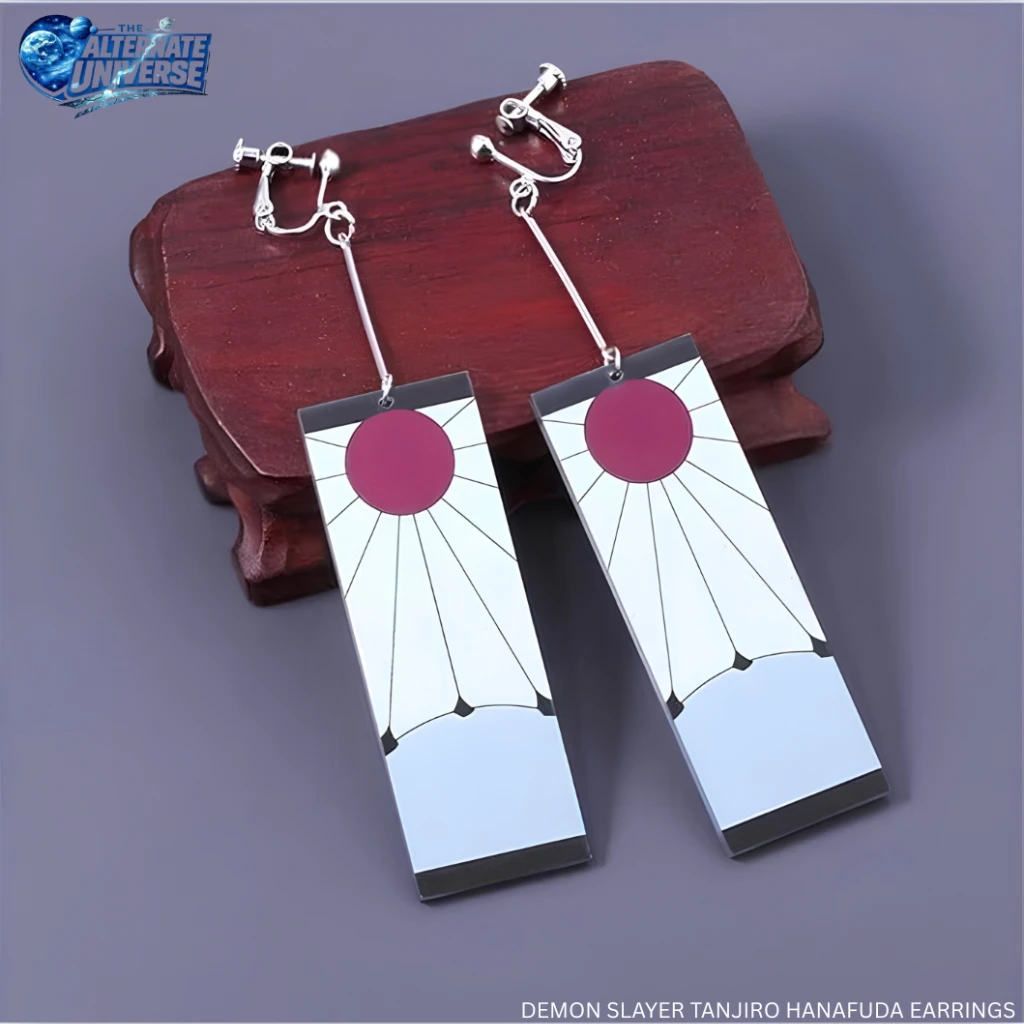 DEMON SLAYER TANJIRO HANAFUDA EARRINGS