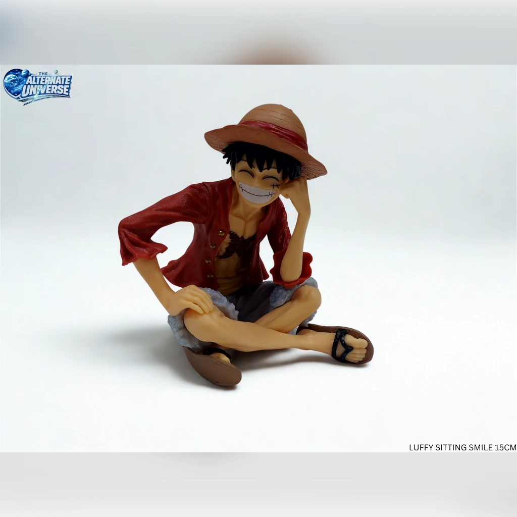 LUFFY SITTING SMILE 15CM - Image 3