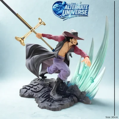 One Piece Mihawk In Action 30cm Figure