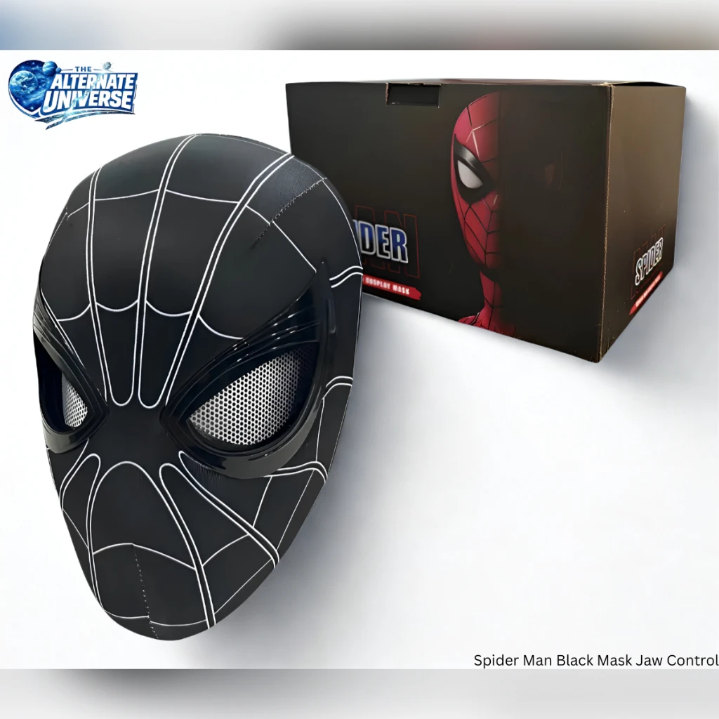 Spider Man Black Mask