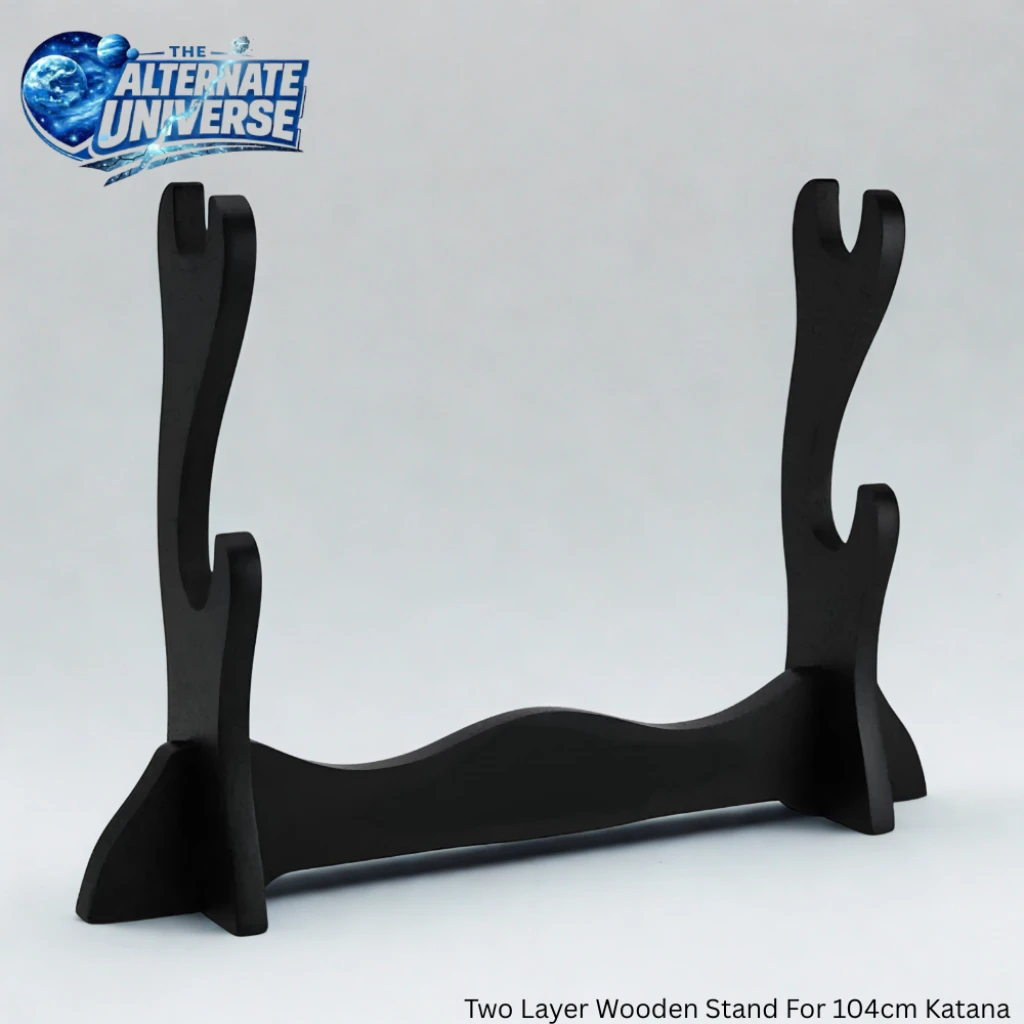 Two Layer Wooden Stand For 104cm Katana