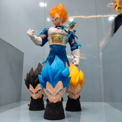 VEGETA 4 HEAD PREMIUM LARGE FIGURE 47cm WITH 4 HEADS