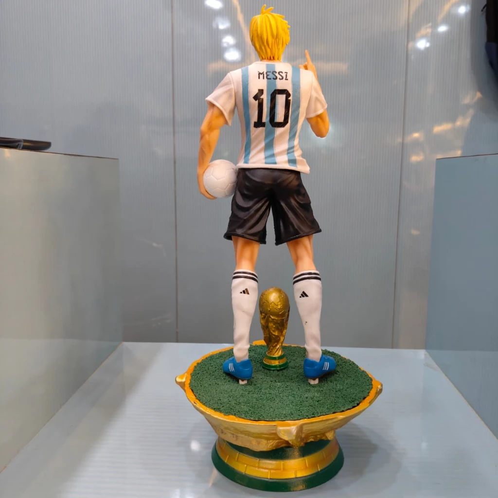 Sanji x Messi with Trophy Figure 36cm (Blister+Box) - Image 3