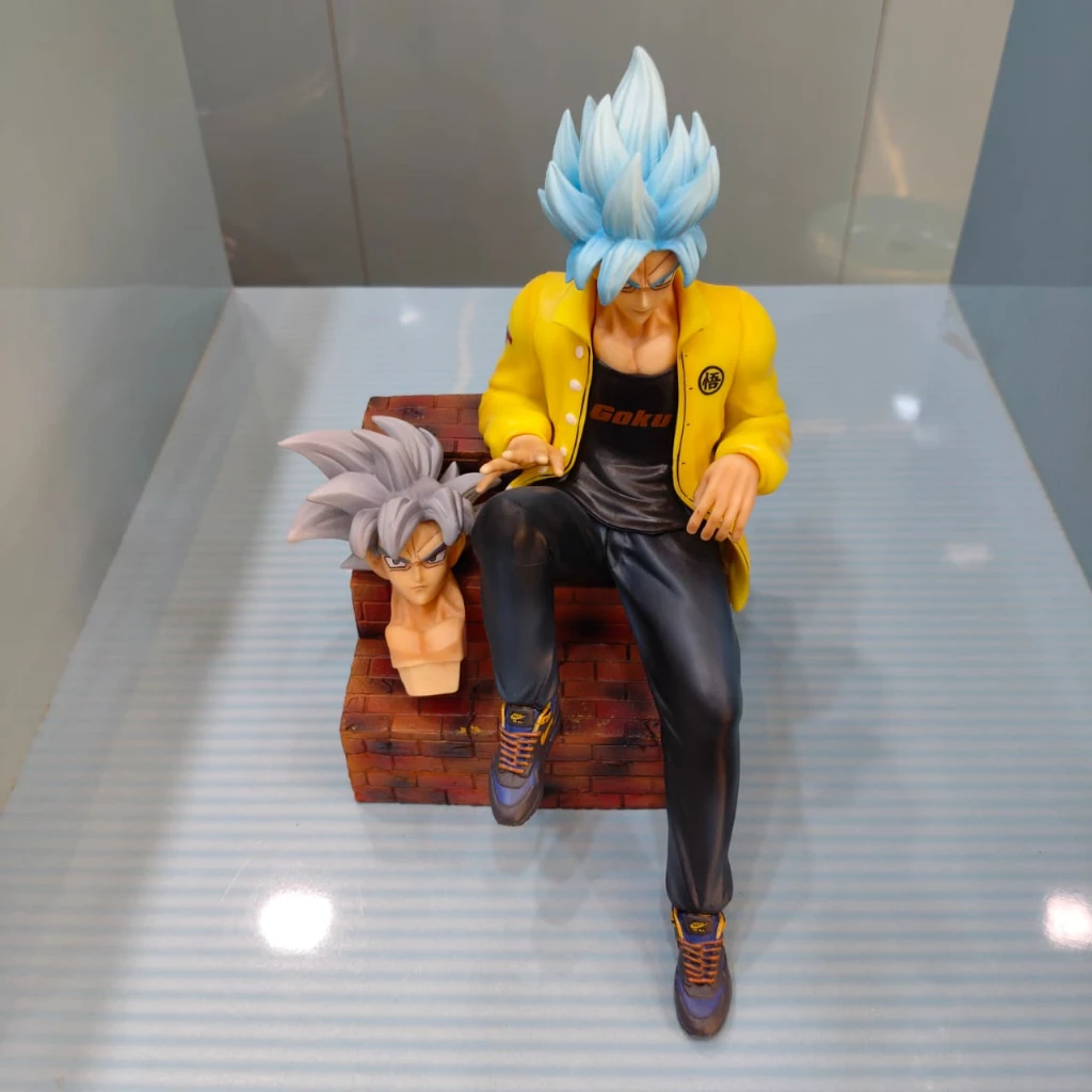 DBZ Sitting Son Goku Figure (Blister + Box) - Image 5