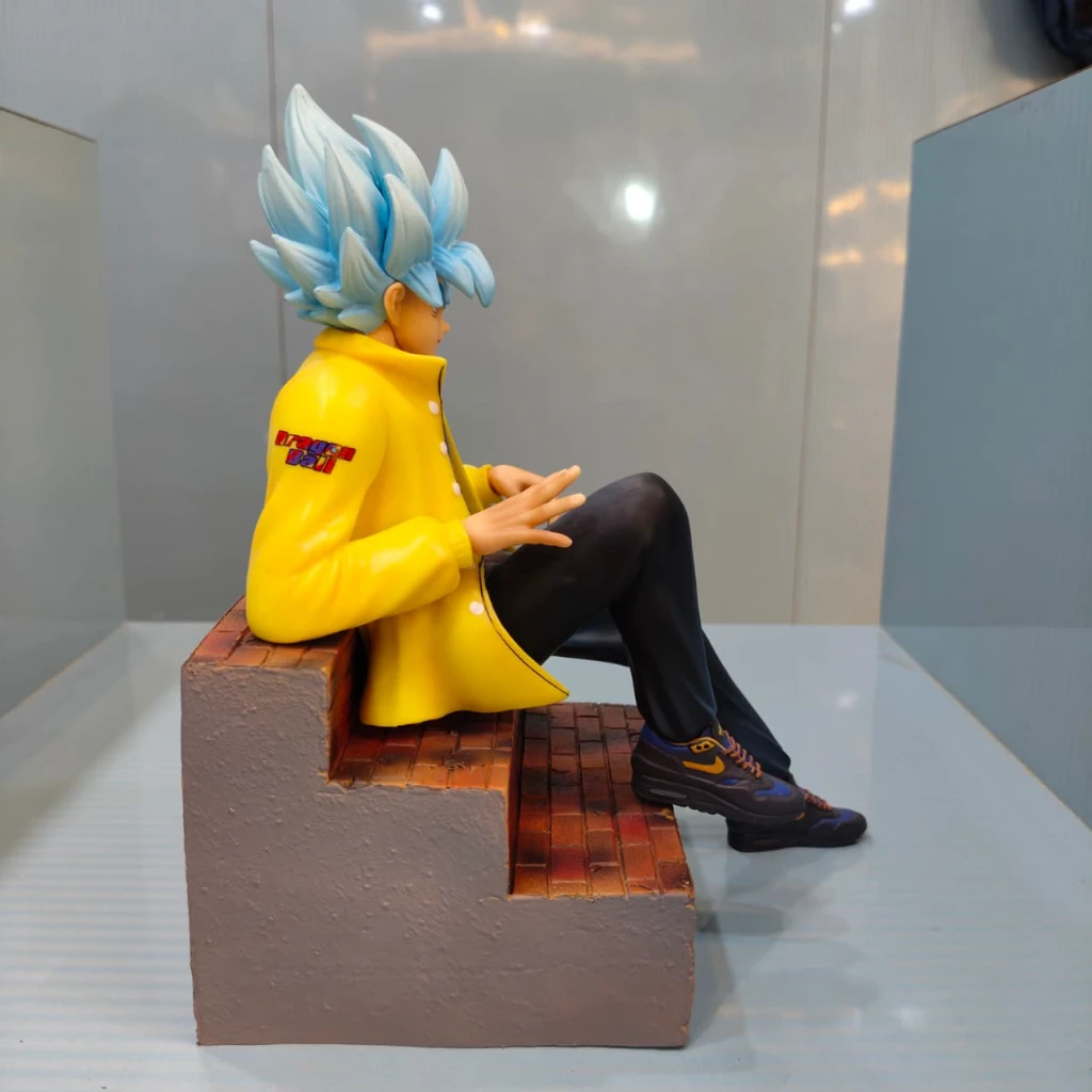 DBZ Sitting Son Goku Figure (Blister + Box) - Image 7