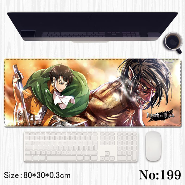 Attack on Titan Premium Gaming Desk Mat (80 × 30 cm)