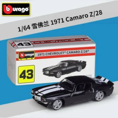 CHEVROLET CAMARO BLACK 1971