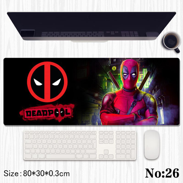 Deadpool Premium Gaming Desk Mat (80 × 30 cm)