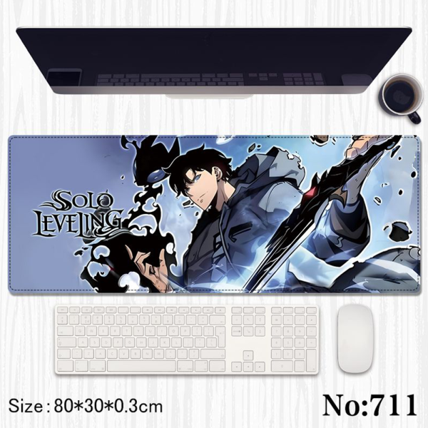 Solo Leveling Premium Gaming Desk Mat (80 × 30 cm)