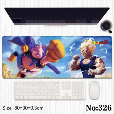 Vegeta vs Majin Buu Premium Gaming Desk Mat (80 × 30 cm)