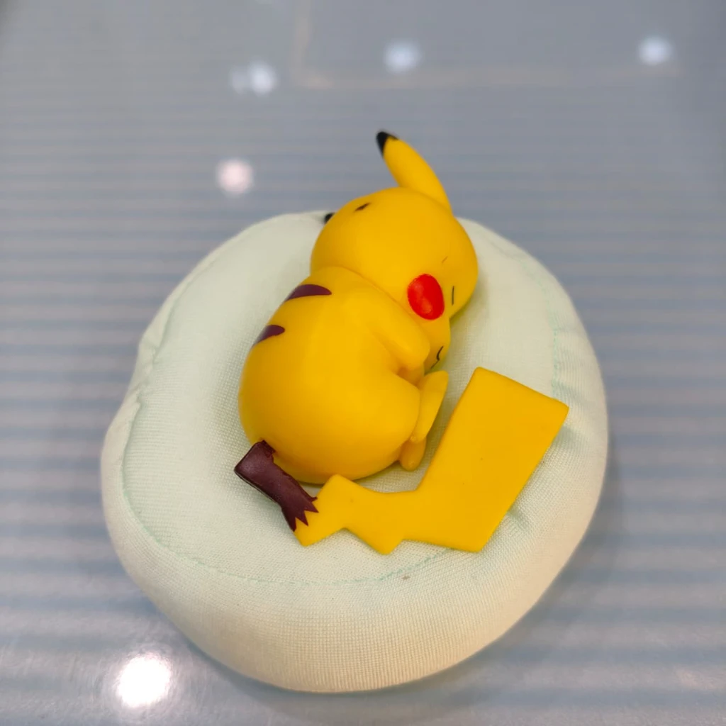 Pikachu Pink Pillow Sleeping - Image 3