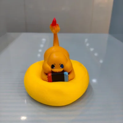 Charmender Pillow Gaming