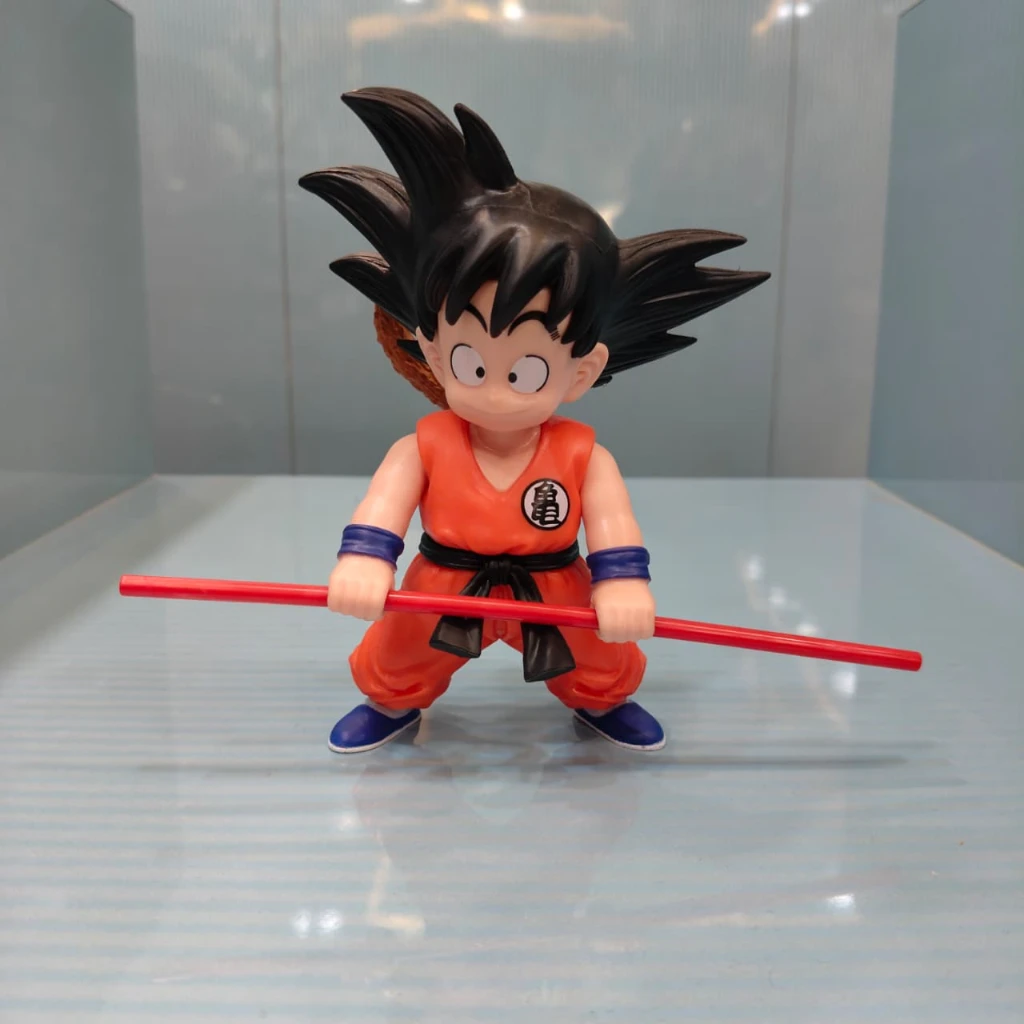KID GOKU WITH STICK 15cm