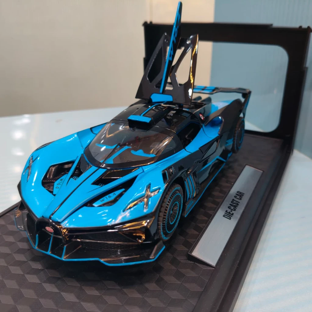 Bugatti Bolide 1:24 Scale Die Cast With Smoke