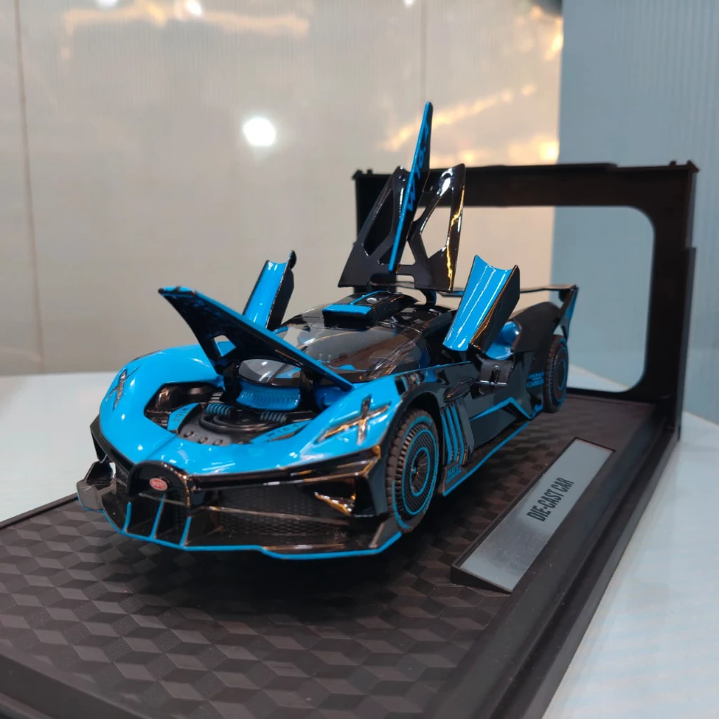 Bugatti Bolide 1:24 Scale Die Cast With Smoke - Image 8