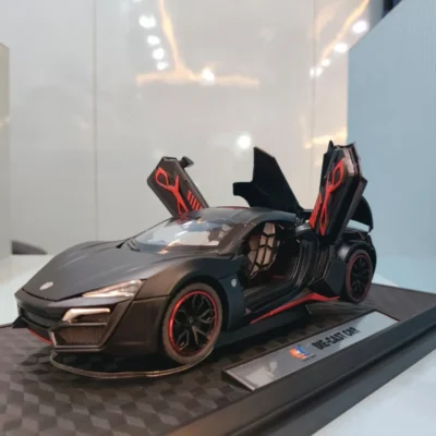 Lykan Hypersport 1:24 Scale Black Supercar