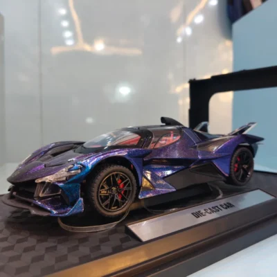 Apollo Project EVO 1:24 Supercar Glittery Purple