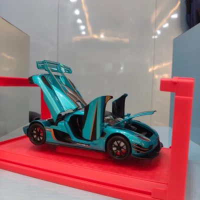 Koenigsegg ONE:1 Supercar 1:24 Scale Distinct Light Blue