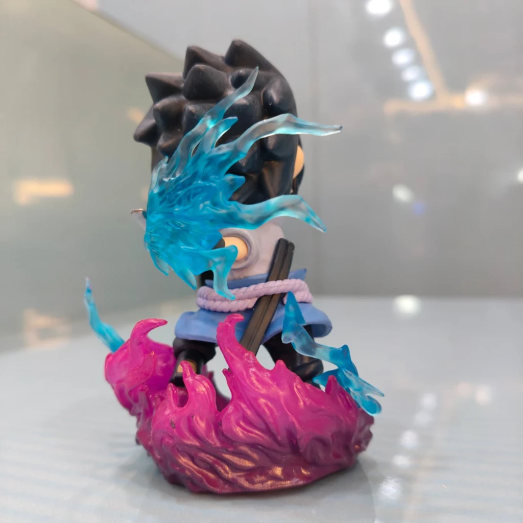 Sasuke Uchiha Chibi Figure with Susanoo Effect – 10 CM - Image 4