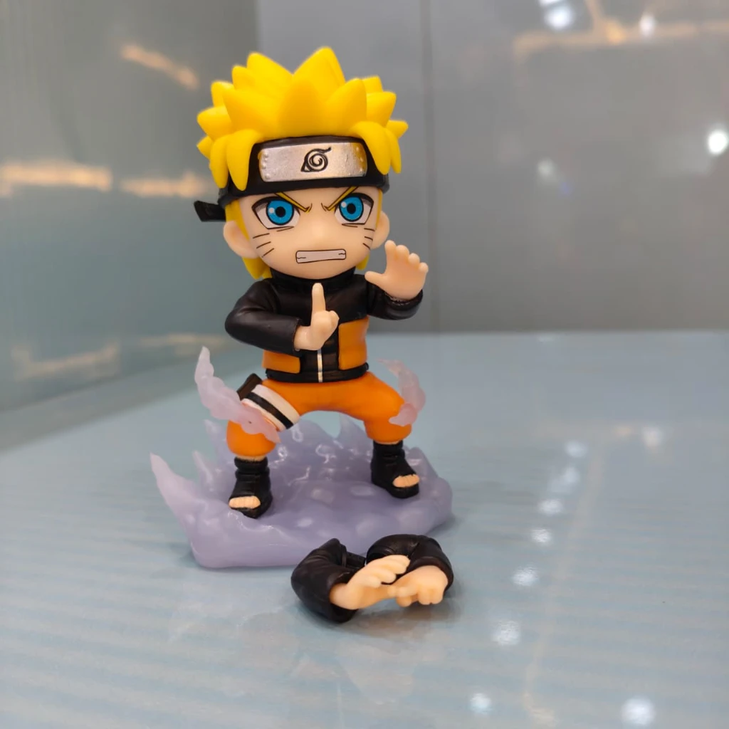 NARUTO NINJUTSU ACTION FIGURE WITH EXTRA 2 JUTSU SIGN HANDS - Image 4