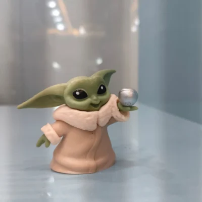 Grogu (Baby Yoda) Holding Force Ball Figure – 7 CM