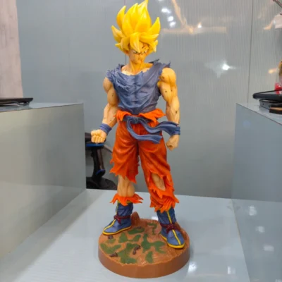 Dragon Ball Z Super Saiyan Goku Battle Stance Figure – 43 CM