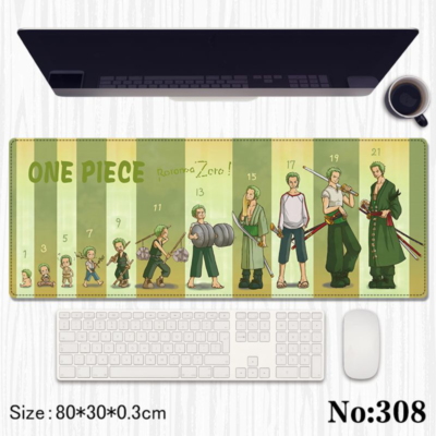 Zoro Life Span Premium Gaming Desk Mat (80 × 30 cm)