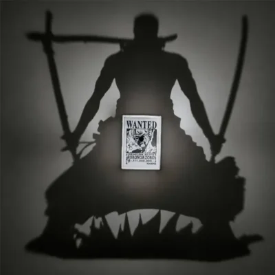 Trending Zoro Shadow Wall Lamp (Rechargeable)